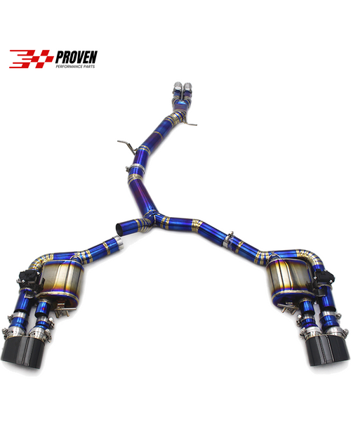 Audi B9/B9.5, RS4/RS5 Titanium Valved Catback Exhaust