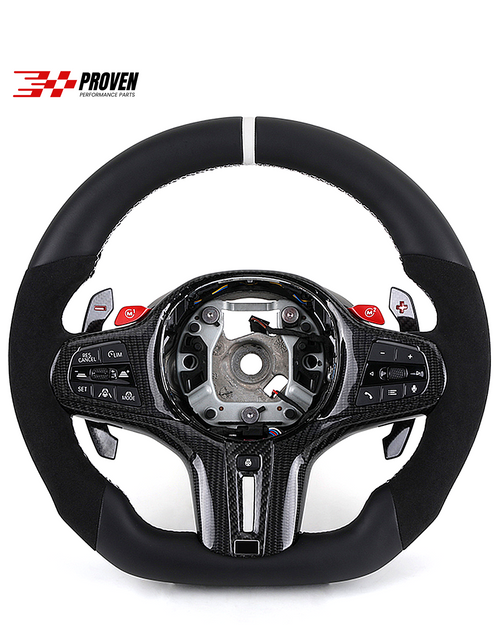 BMW F95, F96 / X5M, X6M Alcantara Steering Wheel