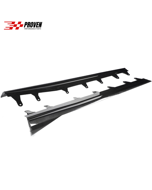 BMW F95, F96 / X5M, X6M Carbon Fibre V.1 Side Skirts