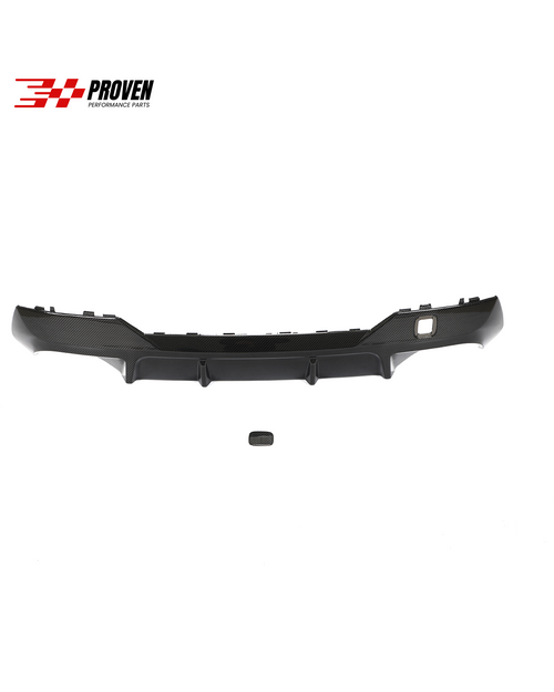 BMW G22, M440i Carbon Fibre V.1 Rear Diffuser
