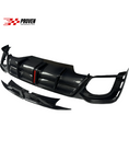 Load image into Gallery viewer, Audi B9.5, RS5 Carbon Fibre AE Style Rear Diffuser With LED Light
