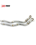 Load image into Gallery viewer, Audi B9, RS4/RS5 Stainless Steel Mid Pipe