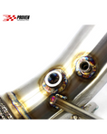 Load image into Gallery viewer, Volkswagen MK8 Golf R catted downpipe with heatshield