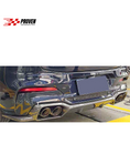 Load image into Gallery viewer, BMW F98, X4M Carbon Fibre AZRA Style Rear Diffuser