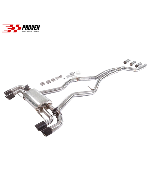 BMW B58 Gen 2 G-Series M340i/M440i/M240i Stainless Steel Valved Catback Exhaust