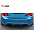 Load image into Gallery viewer, BMW F87 M2 Carbon Fibre Akra Style Rear Diffuser