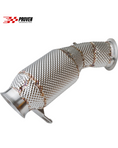 Load image into Gallery viewer, BMW F87, M2 (S55) Catless Downpipe With Heat Shield