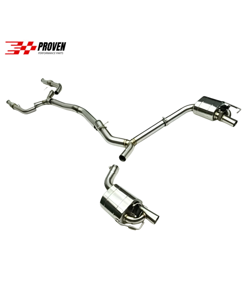 Mercedes Benz W205, C43 AMG Stainless Steel Valved Catback Exhaust