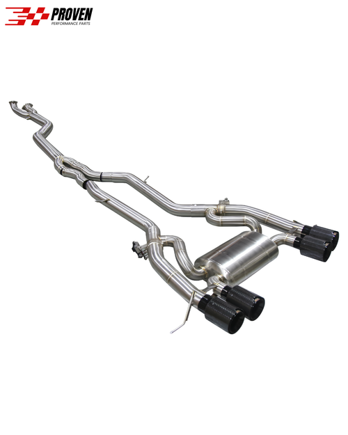 BMW G80/G82 M3/M4 Stainless Steel Valved Performance Catback Exhaust