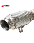 Load image into Gallery viewer, BMW F87, M2 (S55) Catless Downpipe With Heat Shield