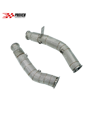 Mercedes Benz W205/W213/C253, C43/E43/GLC43 Catless Downpipe With Heatshield