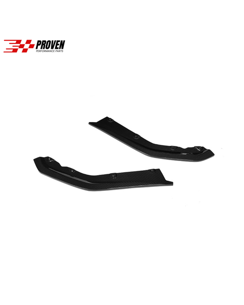 BMW G80/G82, M3/M4 Carbon Fiber Body Kit Rear Bumper Side Splitter V.2