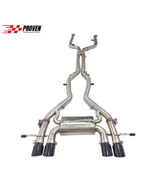 BMW F80/F82, M3/M4 Stainless Steel Valved Catback Exhaust