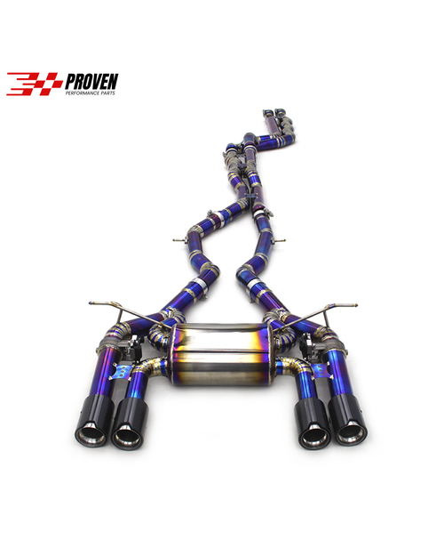 BMW F80/F82/F87, M3/M4/M2 (S55) Titanium Valved Catback Exhaust