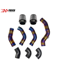 Load image into Gallery viewer, BMW F80/F82/F87, M3/M4/M2 (S55) Titanium Front Mount Air Intakes