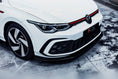 Load image into Gallery viewer, Flow Design MK8 Golf GTI Front Lip Splitter & Bumper Reinforcement Plate