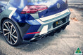 Load image into Gallery viewer, Blue Volkswagen MK7.5 Golf R Rear Diffuser
