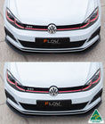 Load image into Gallery viewer, VW MK7.5 Golf GTI Front Splitter Extensions | Flow Designs Australia