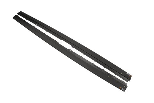 Flow Design RS3 8V Sedan Facelift Side Skirt Splitters (Pair)