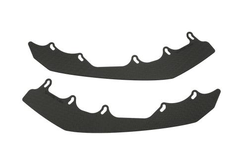Flow Design RS3 8V Sedan Facelift Front Lip Splitter Extensions (Pair)
