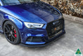 Load image into Gallery viewer, Flow Design S3 8V Sedan Facelift Front Lip Splitter & Mounting Brace