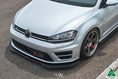 Load image into Gallery viewer, Flow Design MK7 Golf R (USDM) Chassis Mounted Front Lip Splitter V3