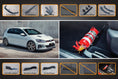 Load image into Gallery viewer, Flow Design MK7.5 Golf GTI Full Lip Splitter Set with Flow-Lock Rear Diffuser