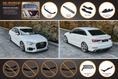 Load image into Gallery viewer, Flow Design RS3 8V Sedan Facelift Full Lip Splitter Set