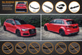 Load image into Gallery viewer, Flow Design S3 8V Pre-Facelift Sportback Full Lip Splitter Set