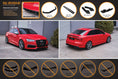 Load image into Gallery viewer, Flow Design S3 8V Sedan Pre-Facelift V3 Full Lip Splitter Set