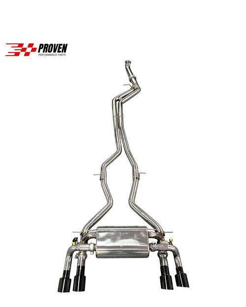 BMW F87, M2 (N55) Stainless Steel Valved Catback Exhaust