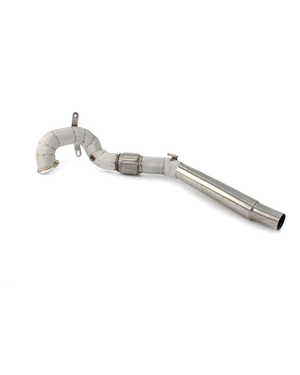 Volkswagen MK7, 7.5 Golf R 3.0" Catless Downpipe with Heat Shield
