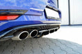 Load image into Gallery viewer, Maxton Design Rear Central Splitters VW Golf Mk7.5 R (Facelift)