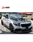 Load image into Gallery viewer, Mercedes Benz W205 C63/C63s AMG Carbon Fibre PSM Style Side Skirts