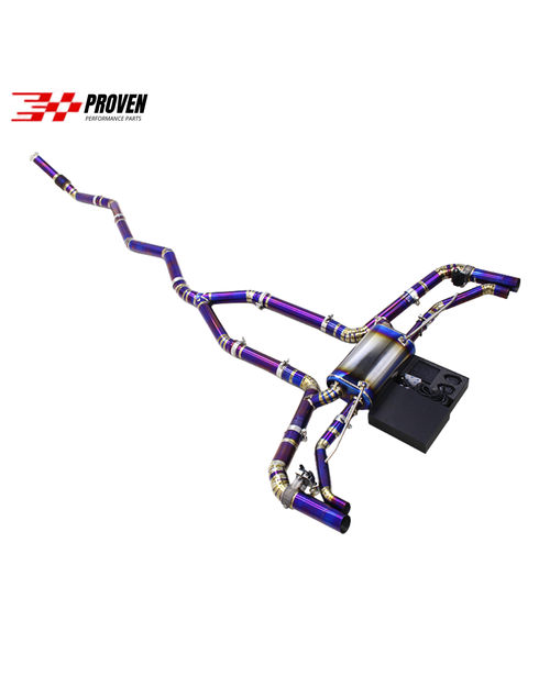 Mercedes Benz W167, GLE53 AMG Titanium Valved Catback Exhaust