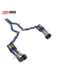 Load image into Gallery viewer, Mercedes Benz W212/W218, E63/CLS63 Titanium Valved Catback Exhaust