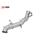 Load image into Gallery viewer, Mercedes Benz W206 C63 SE Catless Downpipe With Heatshield