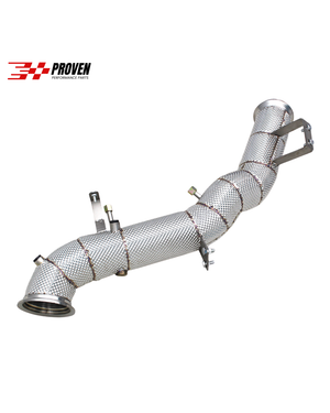 Mercedes Benz W206 C63 SE Catless Downpipe With Heatshield