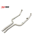 Load image into Gallery viewer, Mercedes Benz W204 C63 Catless Downpipe With Heatshield