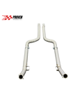 Load image into Gallery viewer, Mercedes Benz W204 C63 Catless Downpipe With Heatshield