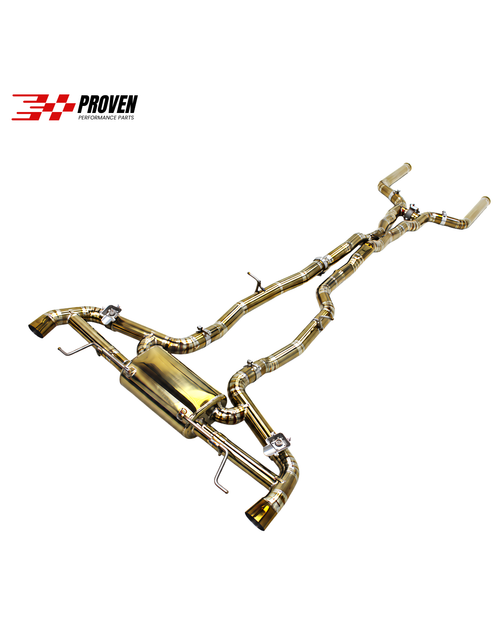 Mercedes Benz X253/C253, GLC63/GLC63s AMG Titanium Valved Catback Exhaust