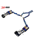 Load image into Gallery viewer, Mercedes Benz W212/W218, E63/CLS63 Titanium Valved Catback Exhaust