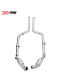 Load image into Gallery viewer, Mercedes Benz W204 C63 Catted Downpipe With Heatshield