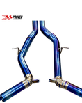 Load image into Gallery viewer, Mercedes Benz W212/W218, E63/CLS63 Titanium Valved Catback Exhaust