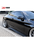 Load image into Gallery viewer, Mercedes Benz W205 C63/C63s AMG Carbon Fibre V3 Style Side Skirts