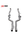 Load image into Gallery viewer, Mercedes Benz W212/W218, E63/CLS63 Catless Downpipe With Heatshield