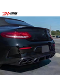 Load image into Gallery viewer, Mercedes Benz W205 C43 AMG Coupe Carbon Fibre ED1 Style Rear Diffuser