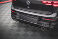 Load image into Gallery viewer, Maxton Design Central Rear Splitter VW Golf Mk8 R
