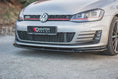 Load image into Gallery viewer, Maxton Design Front Splitter V.1 VW Golf Mk7 GTI (Prefacelift) Front Lip