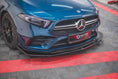 Load image into Gallery viewer, Maxton Design Front Splitter V.3 Mercedes A35 W177 Aero AMG Front Lip